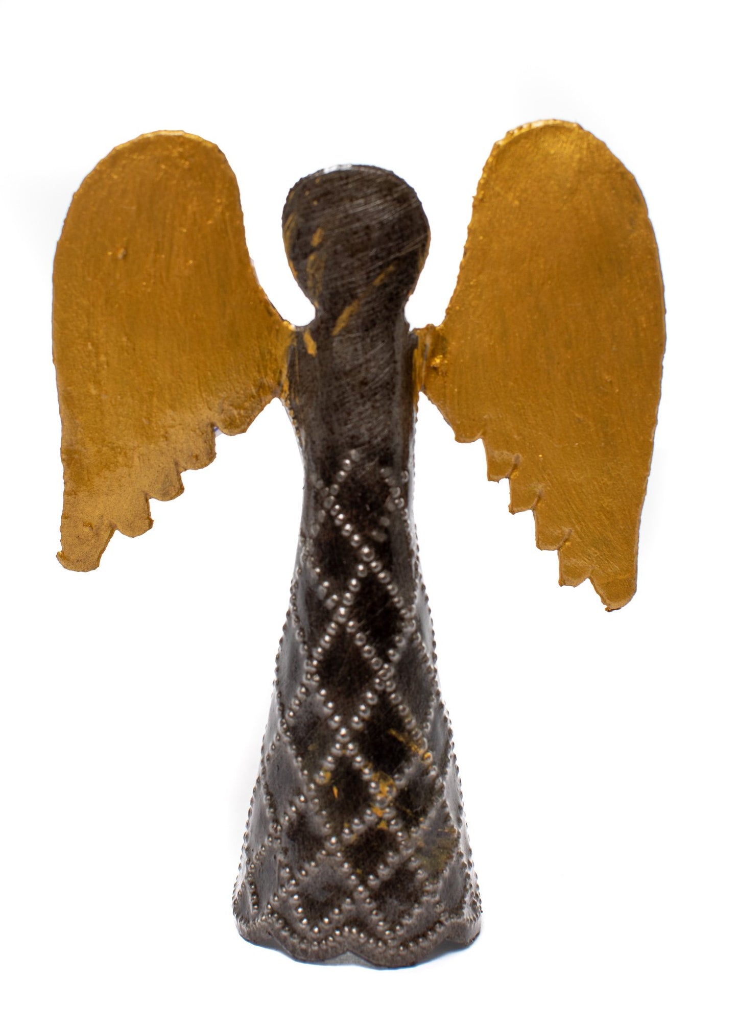 Ängel 13 cm guldvingar