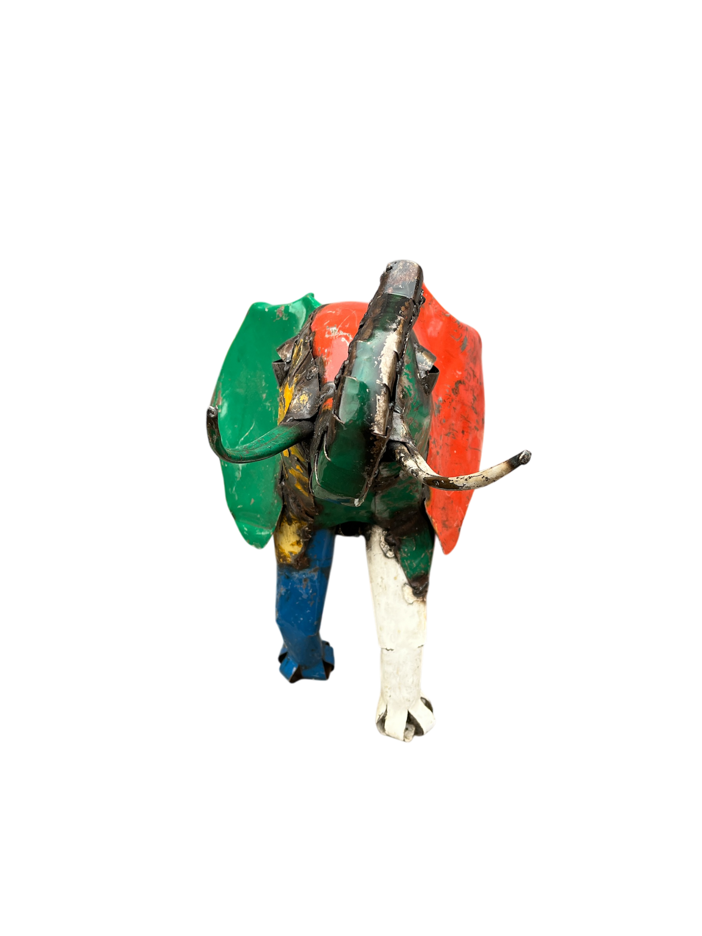 Elefant flerfärgad 45 cm