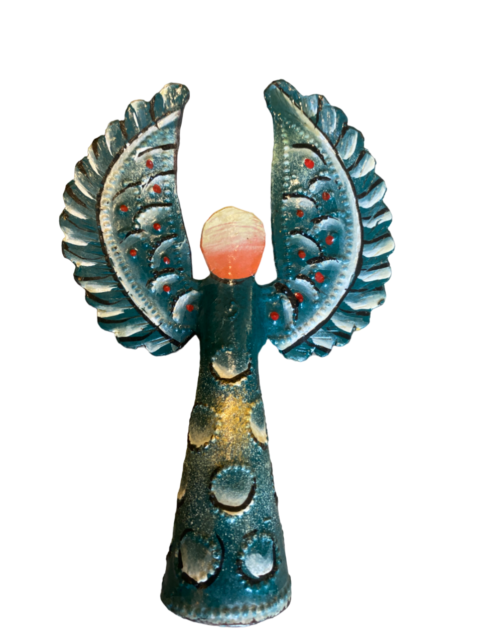 Ängel 13 cm skogsgrön