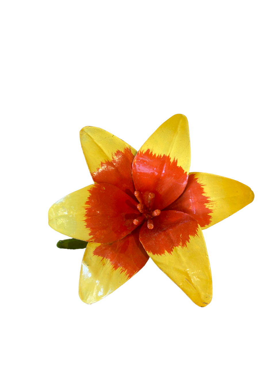Blomma lilja gul 73 cm