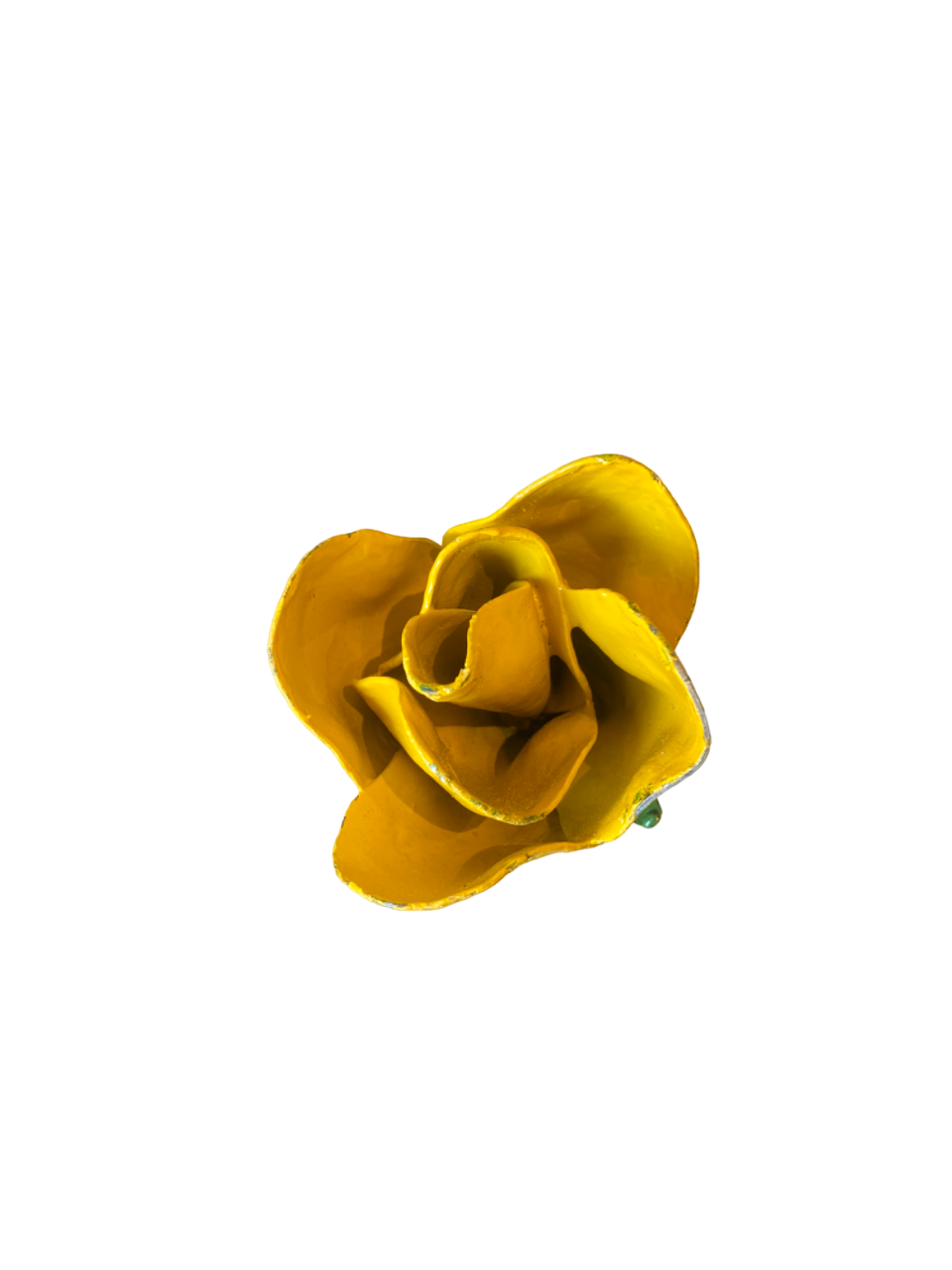 Blomma ros gul 80 cm