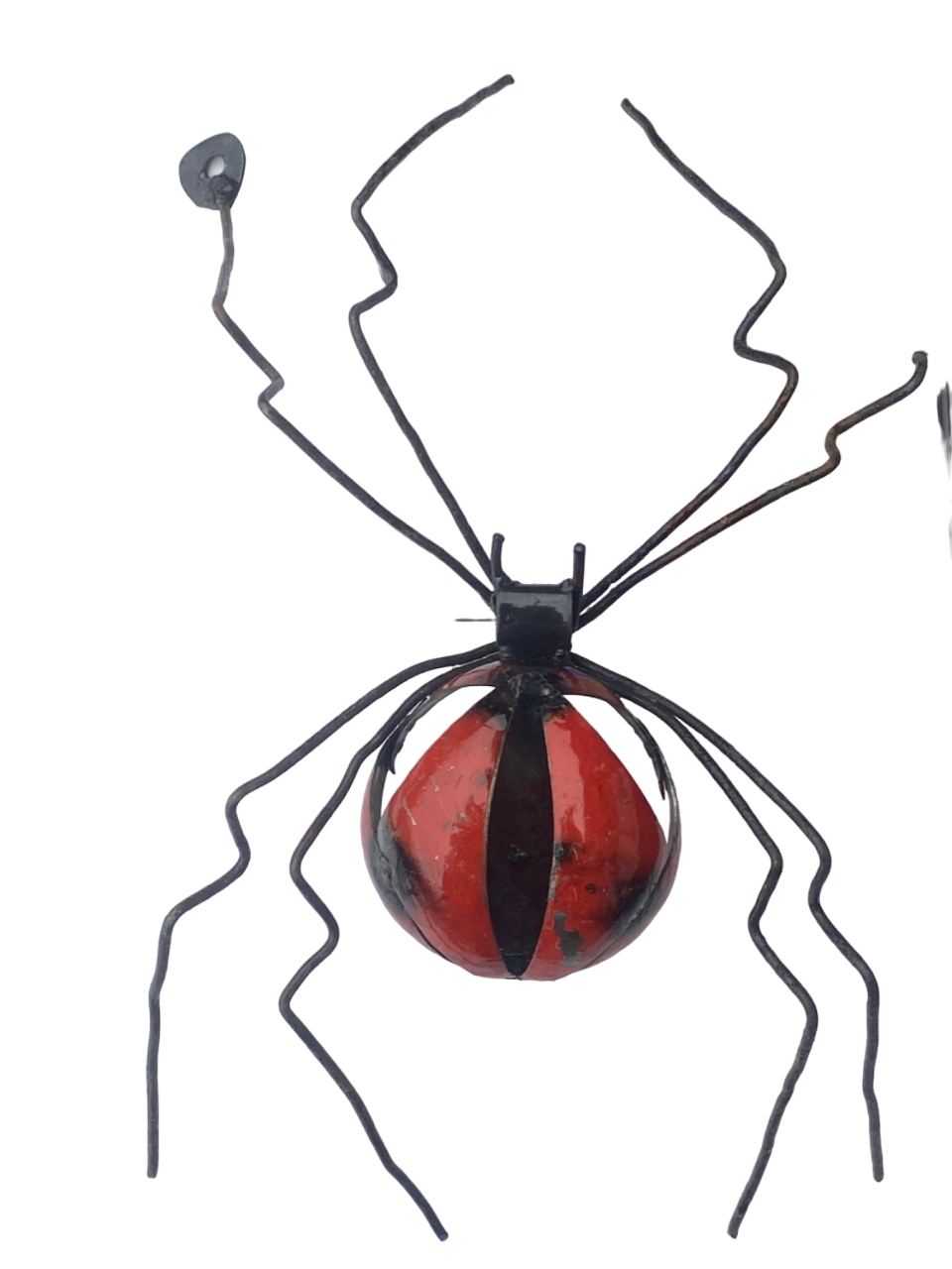 Spindel – Handgjord Metallskulptur från Zimbabwe
