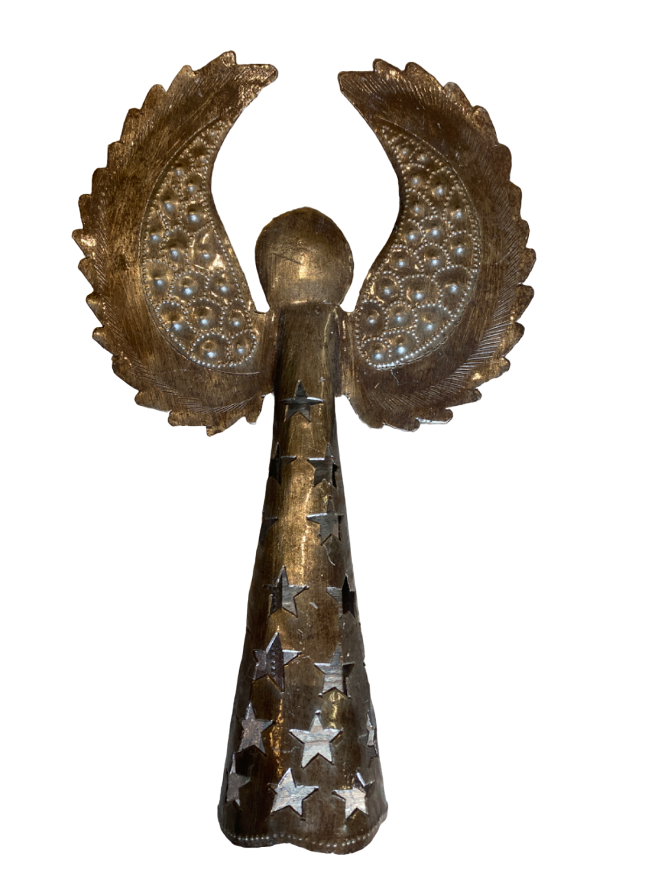 Ängel 25 cm stjärnor omålad