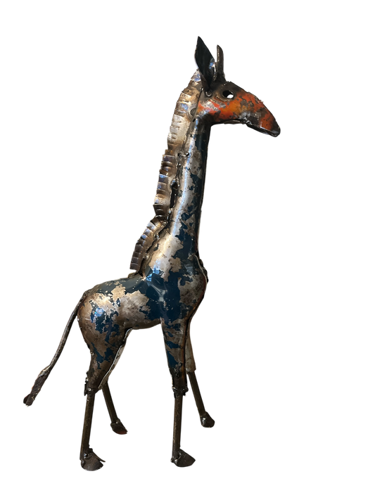 Giraff flerfärgad mini